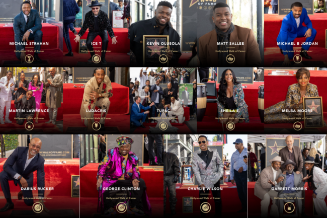 The Hollywood Chamber Honors Black Excellence on the Walk of Fame ...